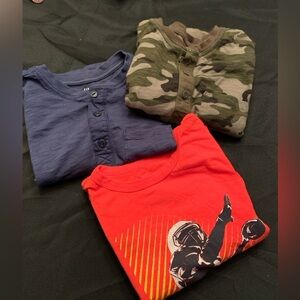 NWOT Gap XXL Boys long sleeve shirts. Set of 3 shirts.